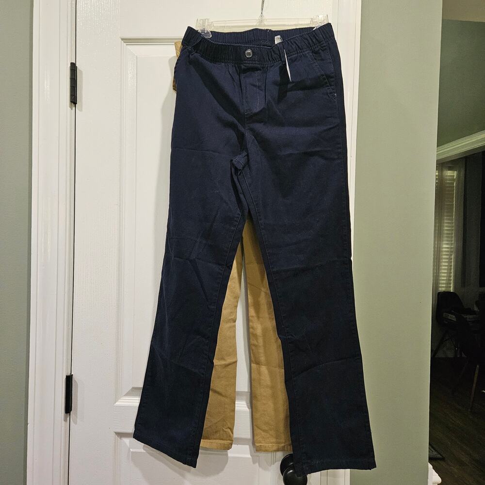 4 Pairs Children's Place Boy's Sz 14 Pull On Relaxed Straight Leg Chino Pants - Picture 9 of 9